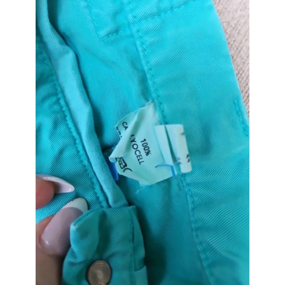 Vintage Leisure‎ Wear Lyocell Outfit Pants Shirt Teal Y2K 90s Lounge Casual LG